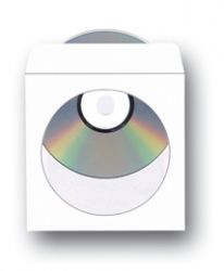 Плик за CD, бял
