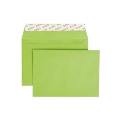 Пощенски плик, C6, 114 х 162 mm, 100 g, прав капак със самозалепваща лента, светло зелен, 25 броя
