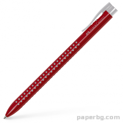Faber-Castell Химикалка Grip 2022, 0.7 mm, червена