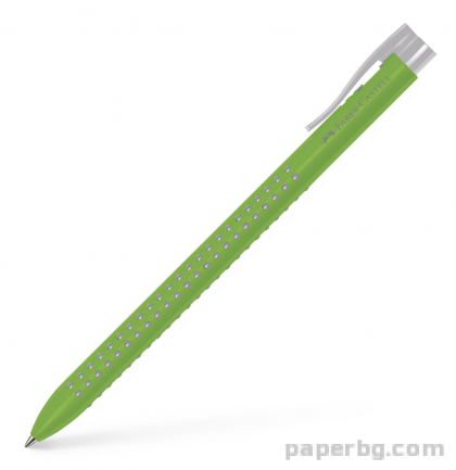 Faber-Castell Химикалка Grip 2022, 0.7 mm, светлозелена