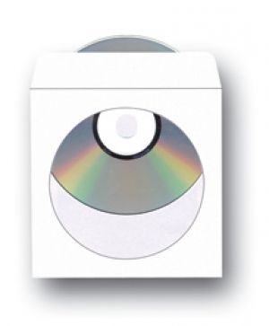 Плик за CD, бял
